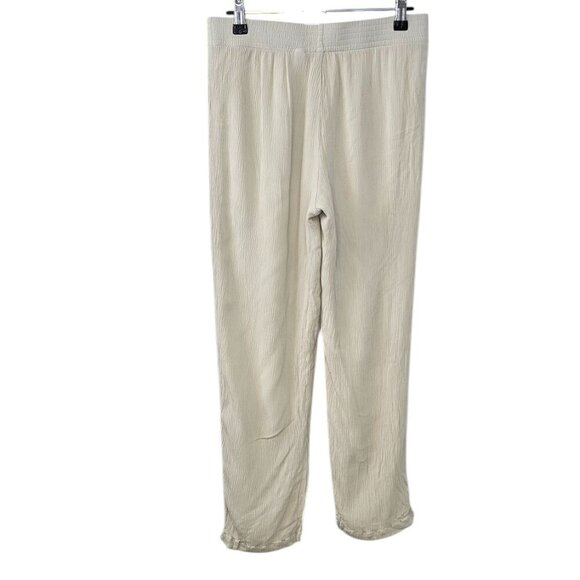 Aritzia Babaton Tribute Pant Mid-rise Crinkle-Texture Pants, Straight Leg, Small - Picture 2 of 10